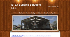 Desktop Screenshot of etexbuildingsolutions.com